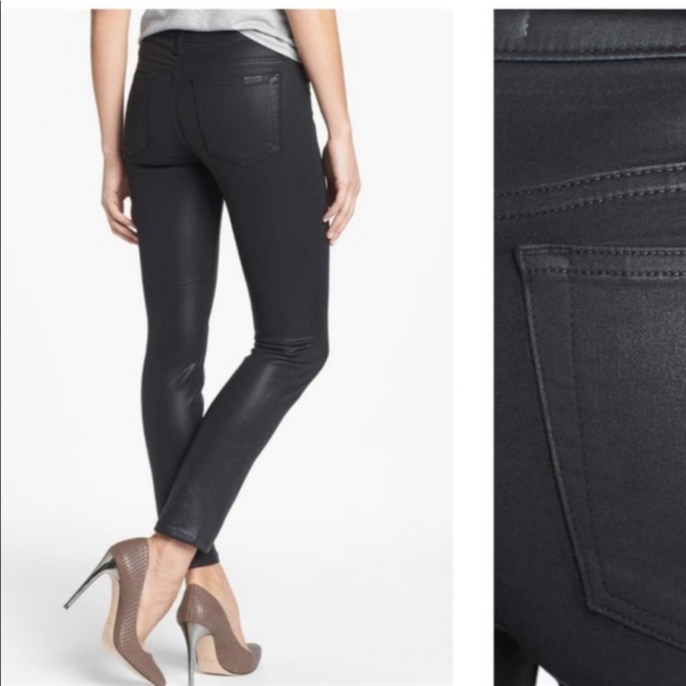 Joe’s jeans - The Skinny - coated black 27